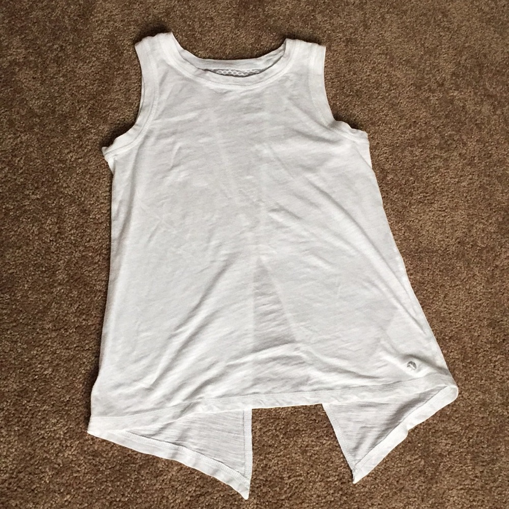 White see through tee